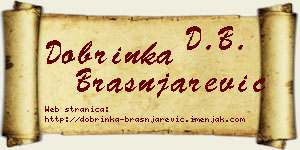 Dobrinka Brašnjarević vizit kartica